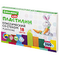 Пластилин 18 цв.