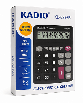 Калькулятор KADIO, KD-8876B
